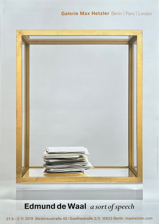 Edmund de Waal art poster - 23.4"×32.9" (59.5×83.5cm)