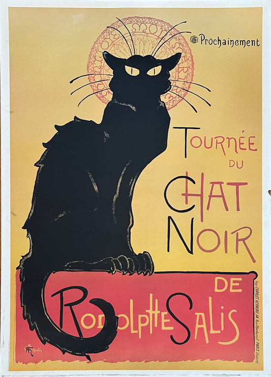 Chat Noir Salis Art Poster - 35.6"×49.2" (90.5×125cm)