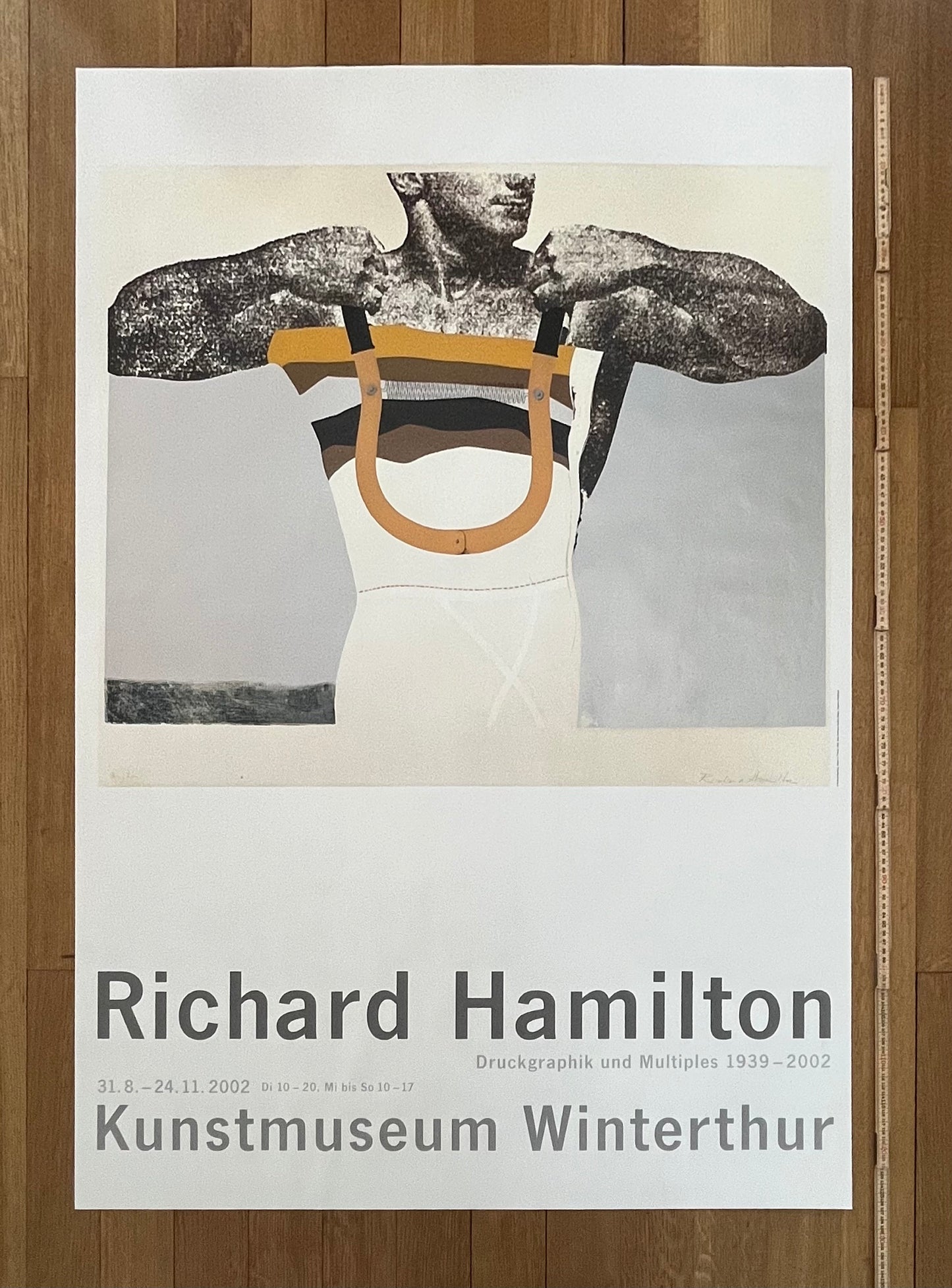 Richard Hamilton Art Poster handsigned - 35.6"×50.4" (90.5×128cm)