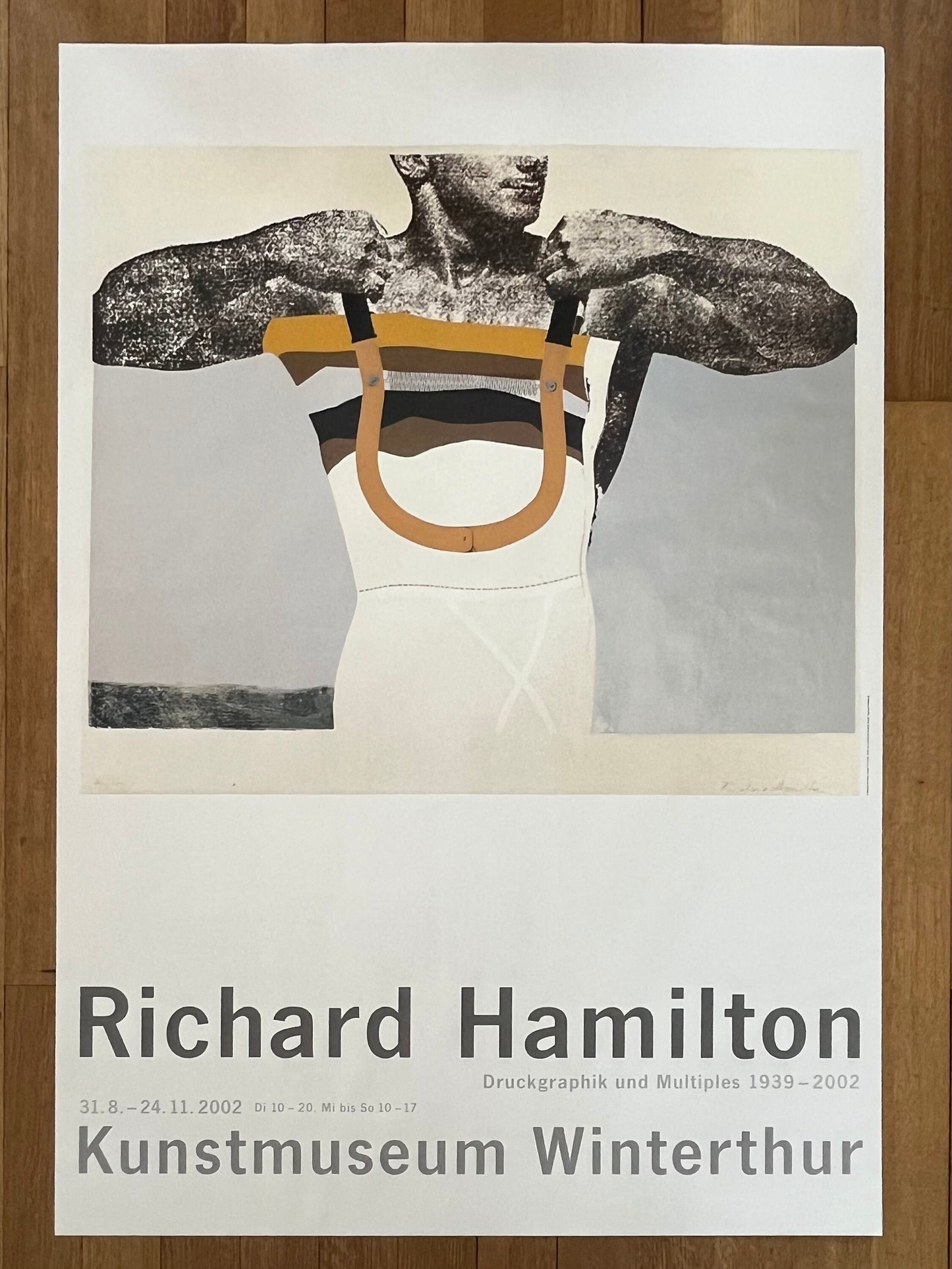 Richard Hamilton Art Poster handsigned - 35.6"×50.4" (90.5×128cm)