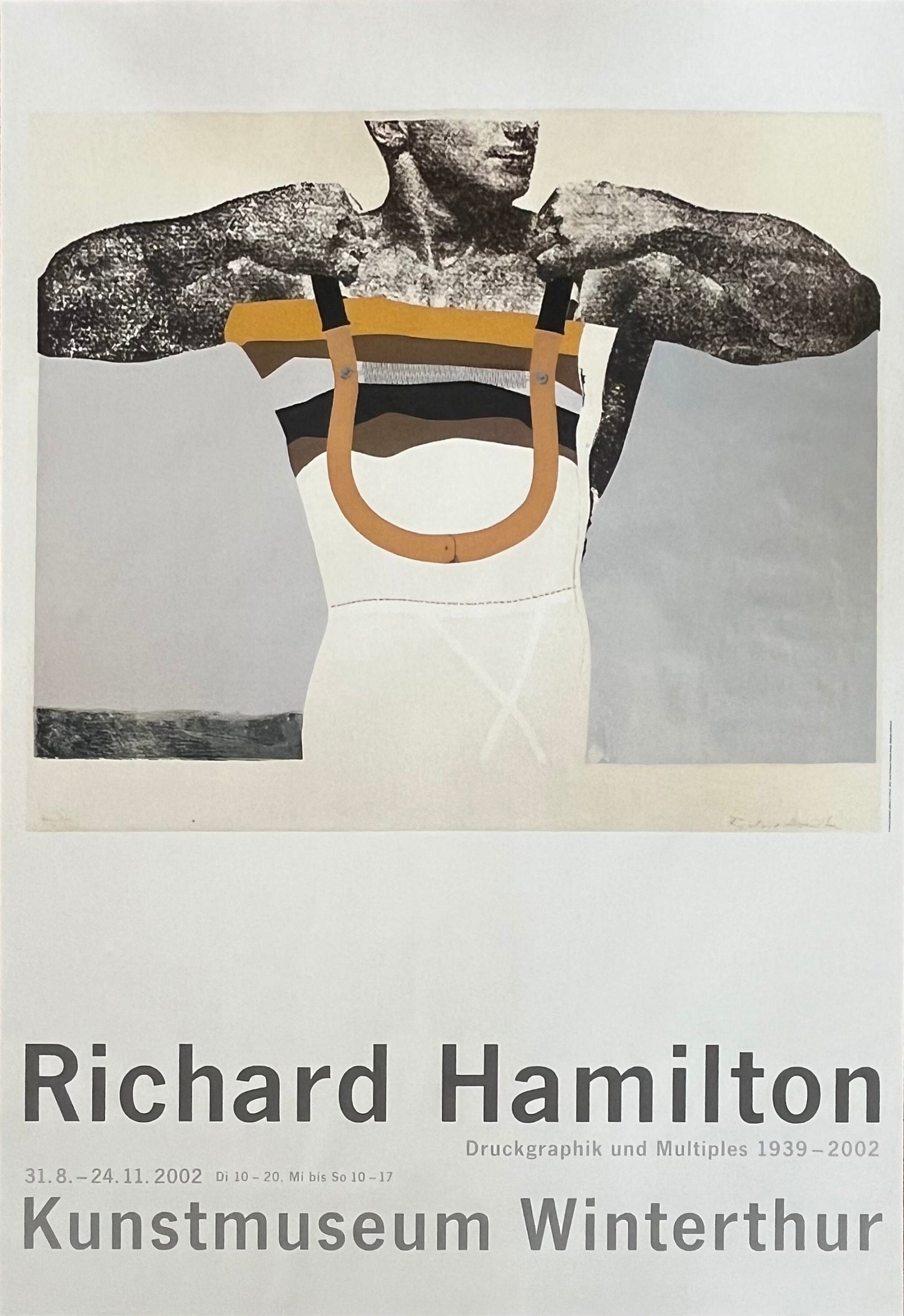 Richard Hamilton Art Poster handsigned - 35.6"×50.4" (90.5×128cm)