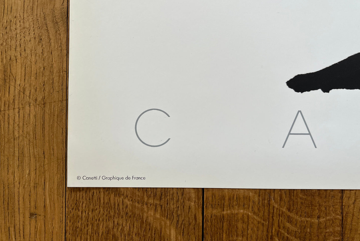 Michel Canetti original art poster - 23.6"×31.5" (60×80cm)