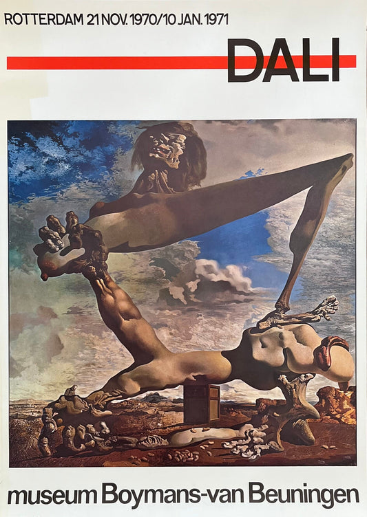 Dali original art poster - 32.7"×45.7" (83×116cm)