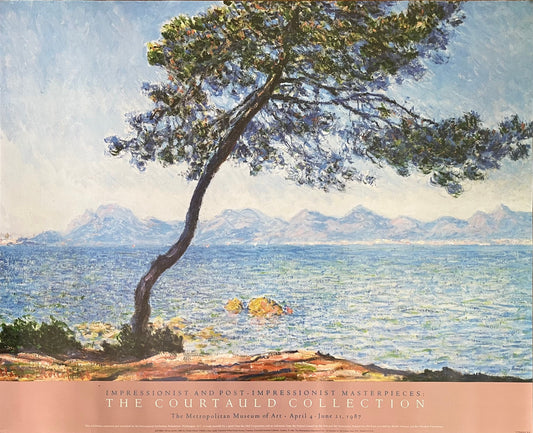 Claude Monet original art poster - 37.0"×30.1" (94×76.5cm)