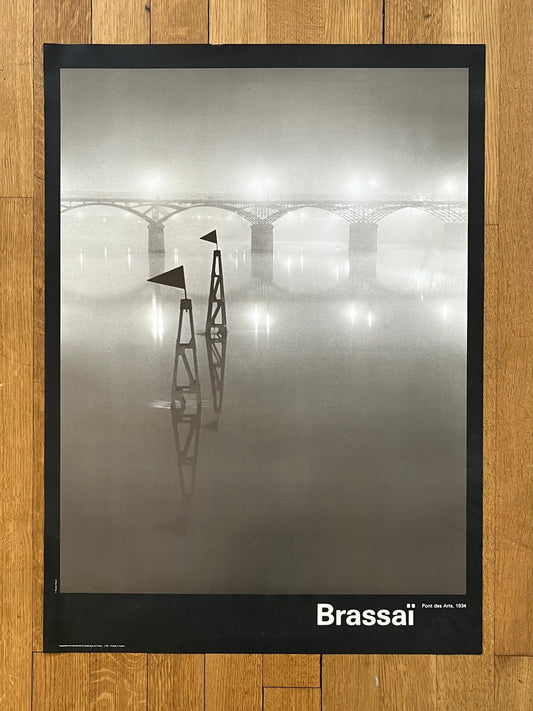 Brassaï original art poster - 25.6"×35.4" (65×90cm)