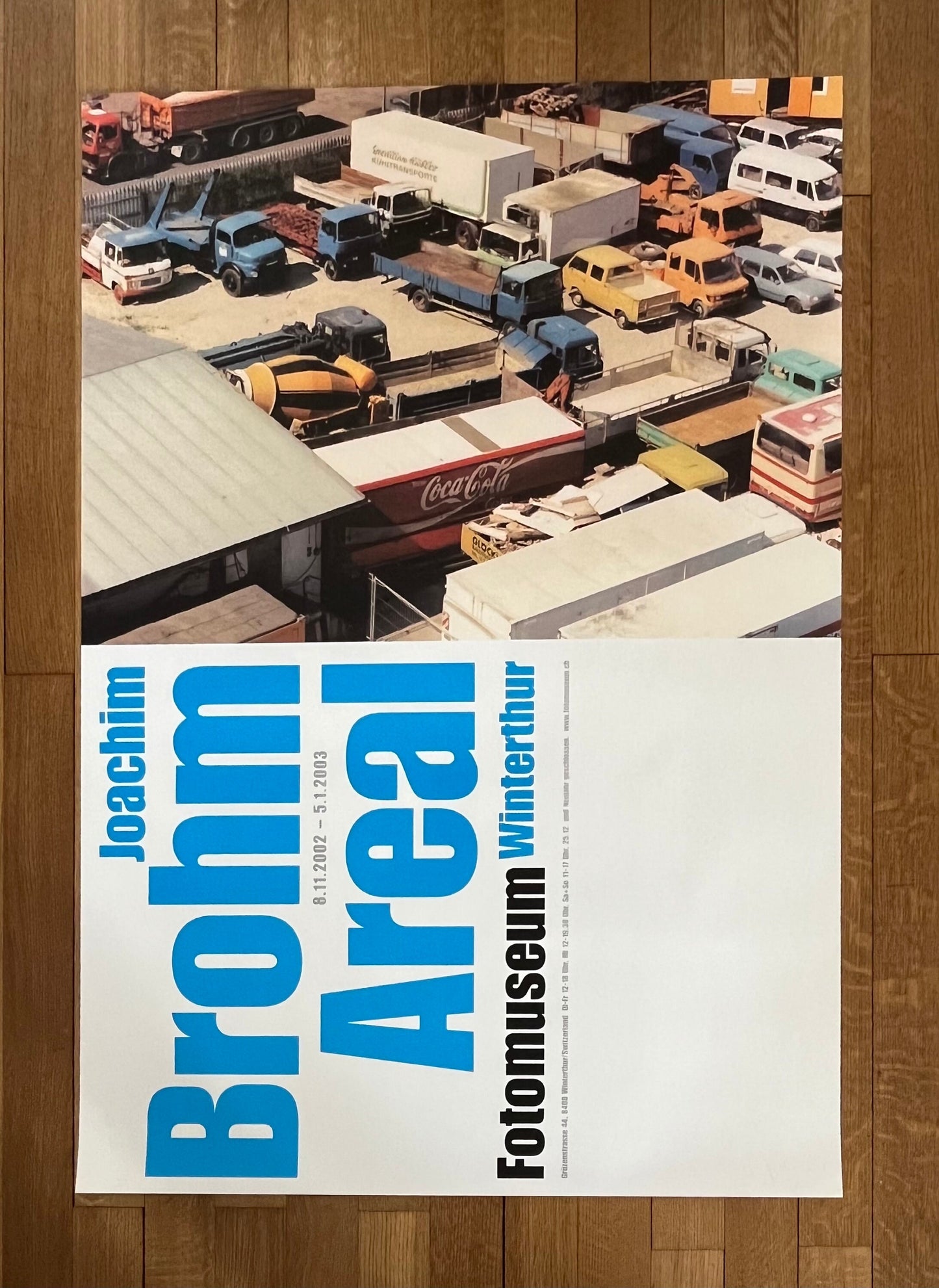 Joachim Brohm photography poster - 35.2"×50.4" (89.5×128cm)