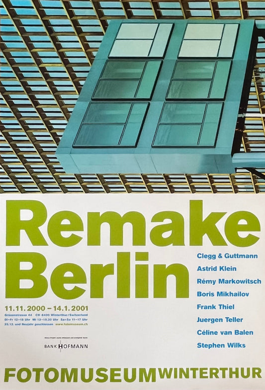 Remake Berlin Art poster - 35.4"×50.4" (90×128cm)