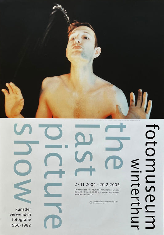 Bruce Nauman original art poster - 35.2"×50.4" (89.5×128cm)