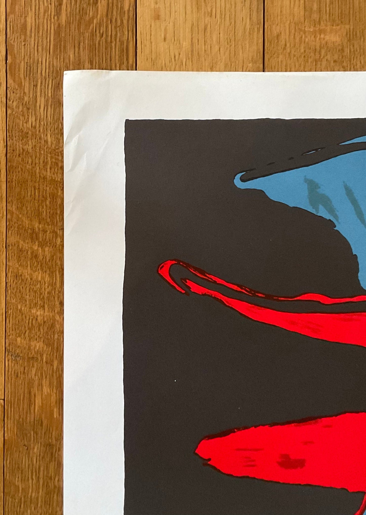 Le Corbusier original art poster - 25.6"×39.4" (65×100cm)