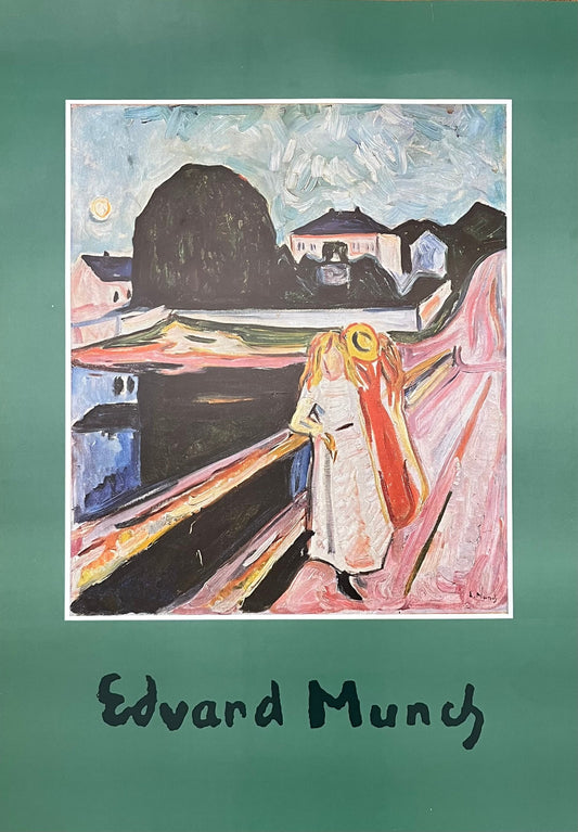 Edvard Munch original art print - 21.1"×29.7" (53.5×75.5cm)