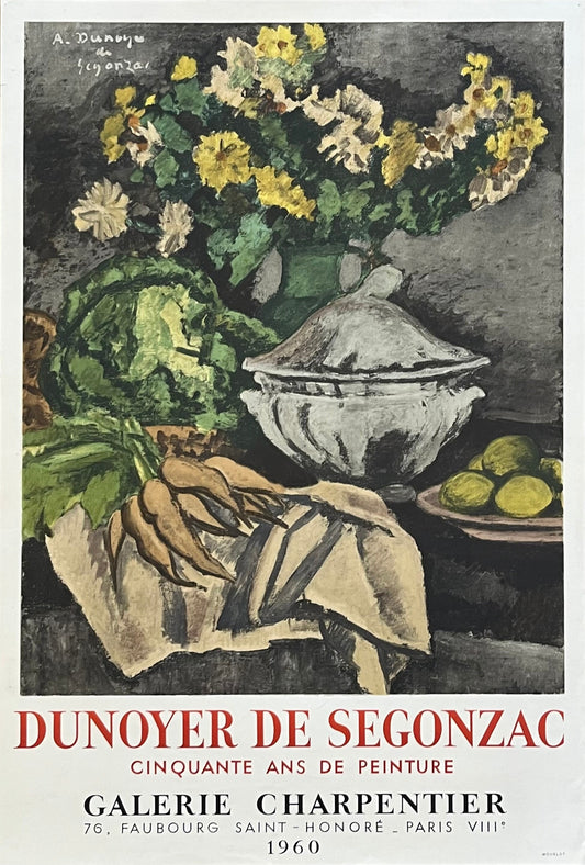 André Dunoyer de Segonzac original art poster - 19.9"×29.1" (50.5×74cm)