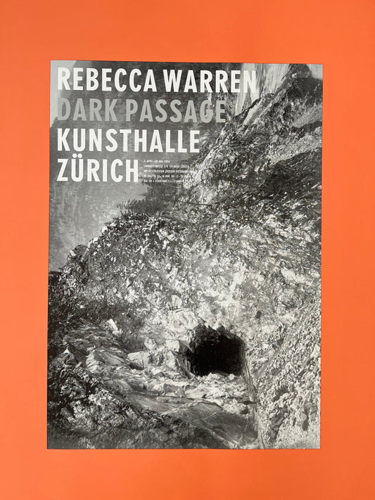 Rebecca Warren original art poster - 35.2"×50.4" (89.5×128cm)