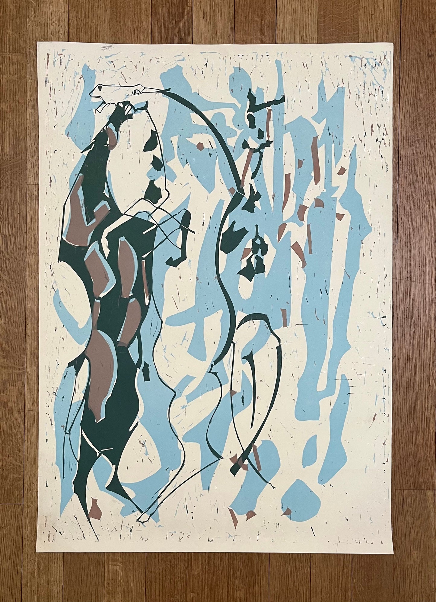 Coghuf original art poster - 28.9"×41.3" (73.5×105cm)