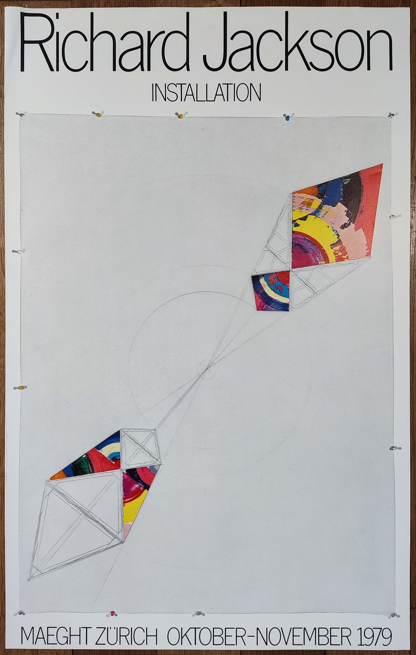 Richard Jackson art poster print - 16.1"×25.6" (41×65cm)