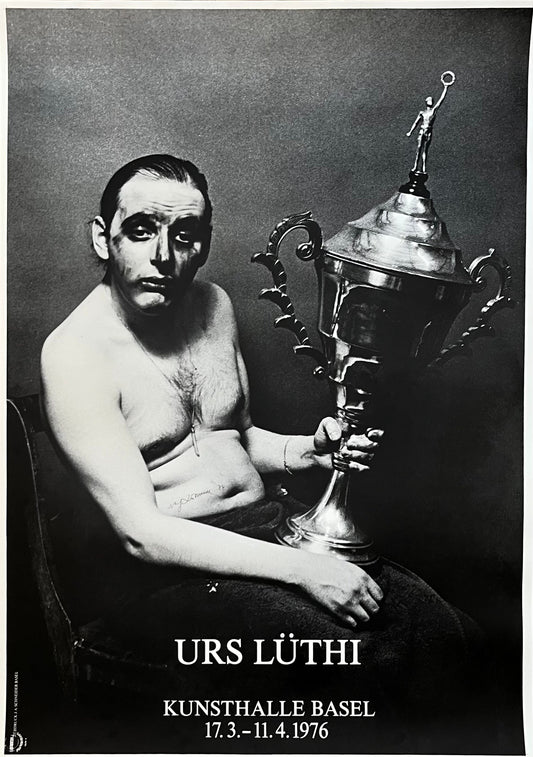 Urs Lüthi original art poster - 28.7"×40.2" (73×102cm)