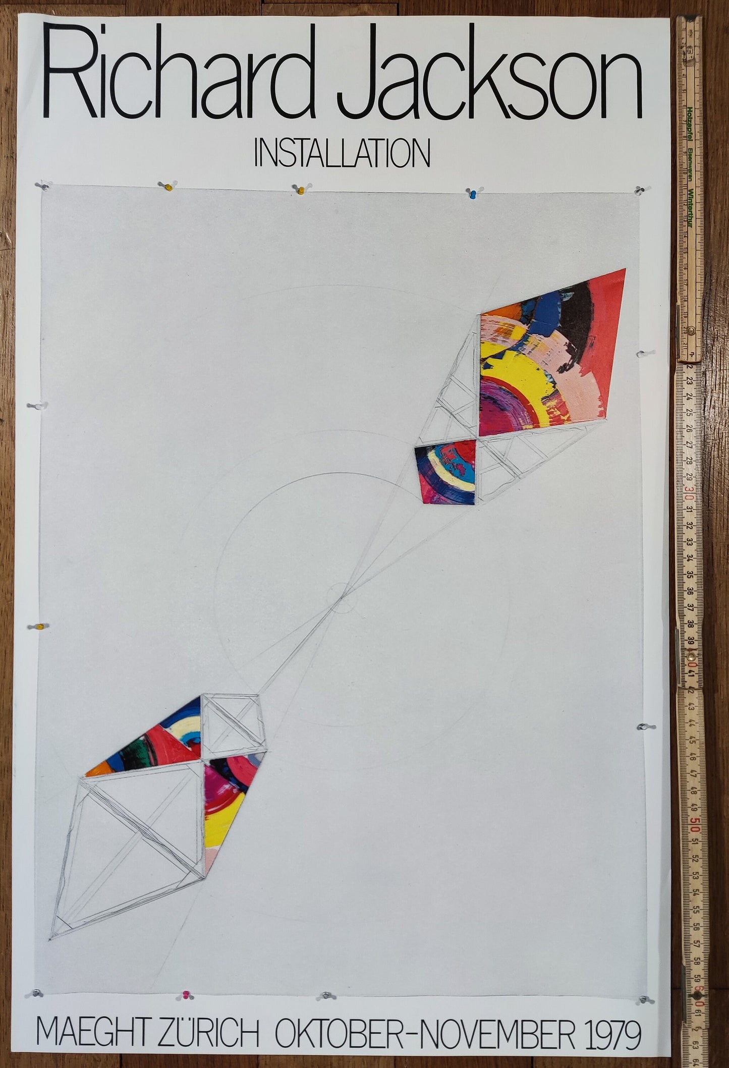 Richard Jackson art poster print - 16.1"×25.6" (41×65cm)