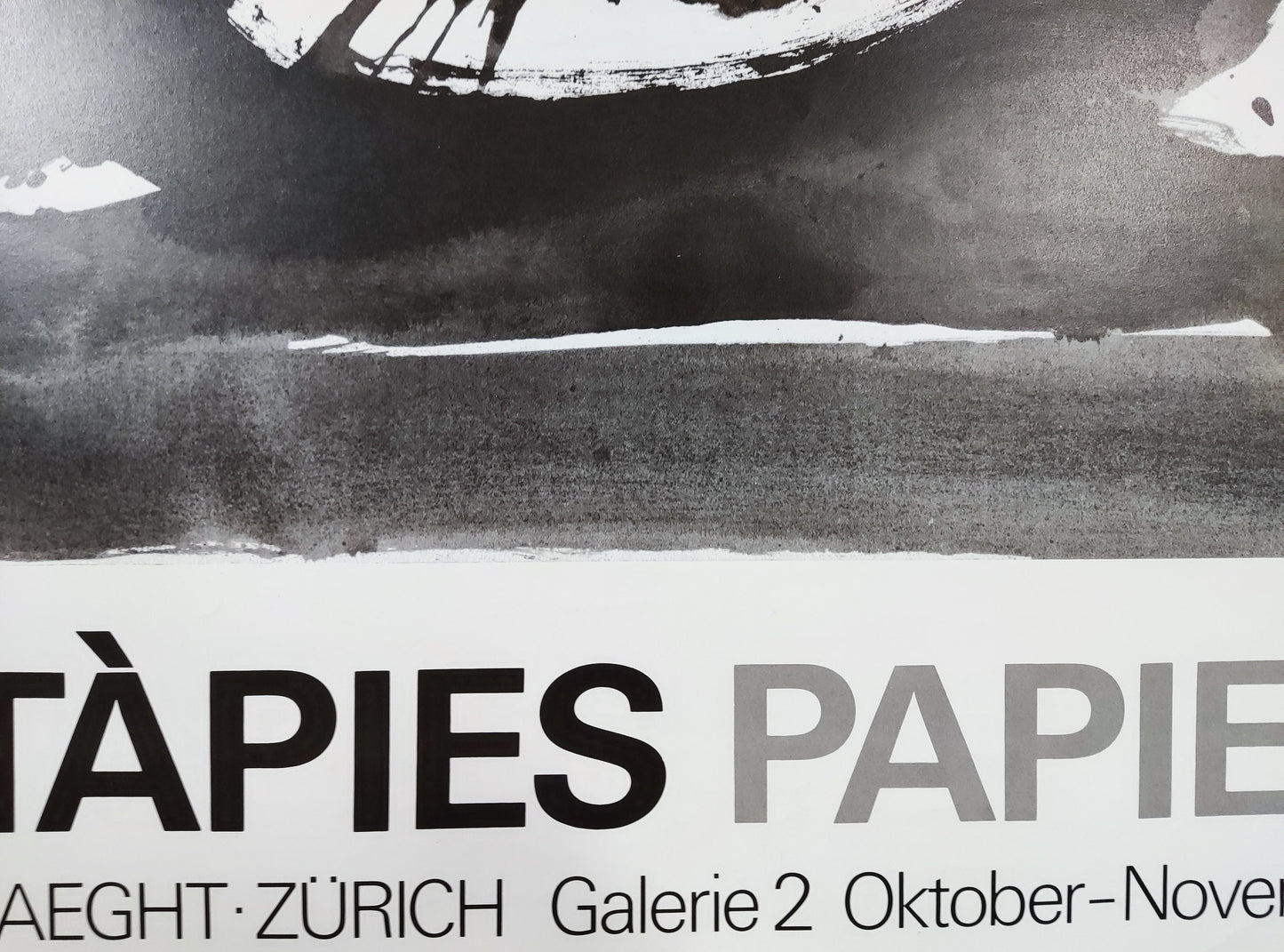 Antoni Tàpies art poster - 19.3"×29.7" (49×75.5cm)
