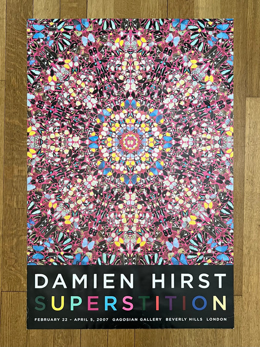 Damien Hirst art poster signed used - 26.0"×38.8" (66×98.5cm)