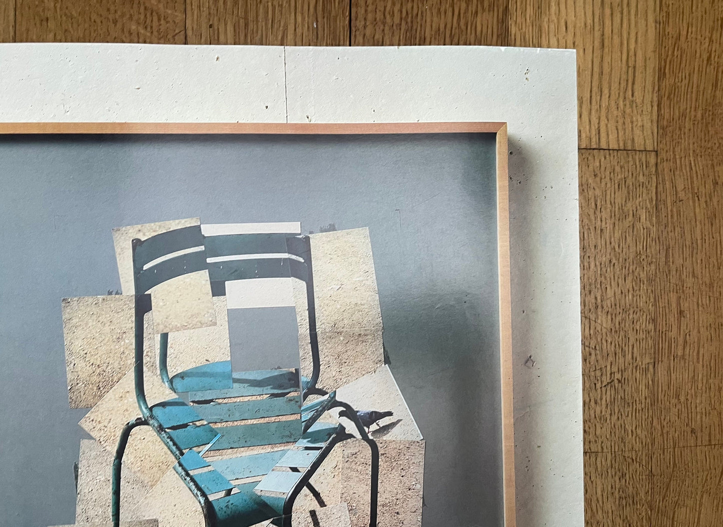 Rare David Hockney art exhibition poster used - 28.0"×25.6" (71×65cm)