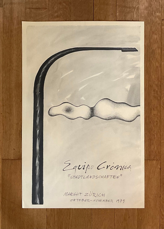 Equipo Crónica original art poster - 18.1"×27.6" (46×70cm)