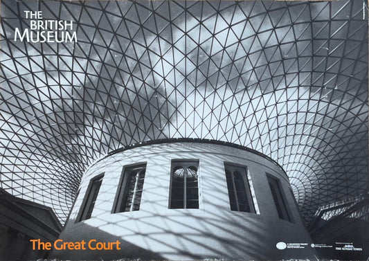 The Great Court original art poster - 23.2"×16.5" (59×42cm)