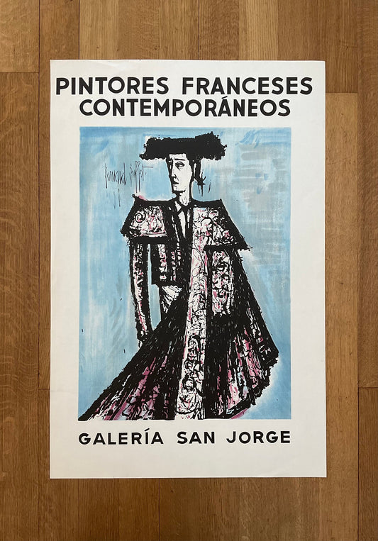 Bernard Buffet original art poster - 23.2"×35.0" (59×89cm)