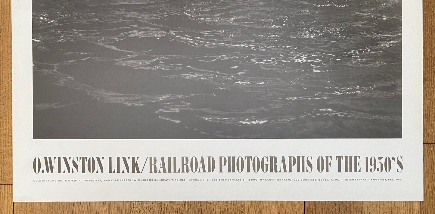 Ogle Winston Link original photography poster - 23.6"×31.5" (60×80cm)