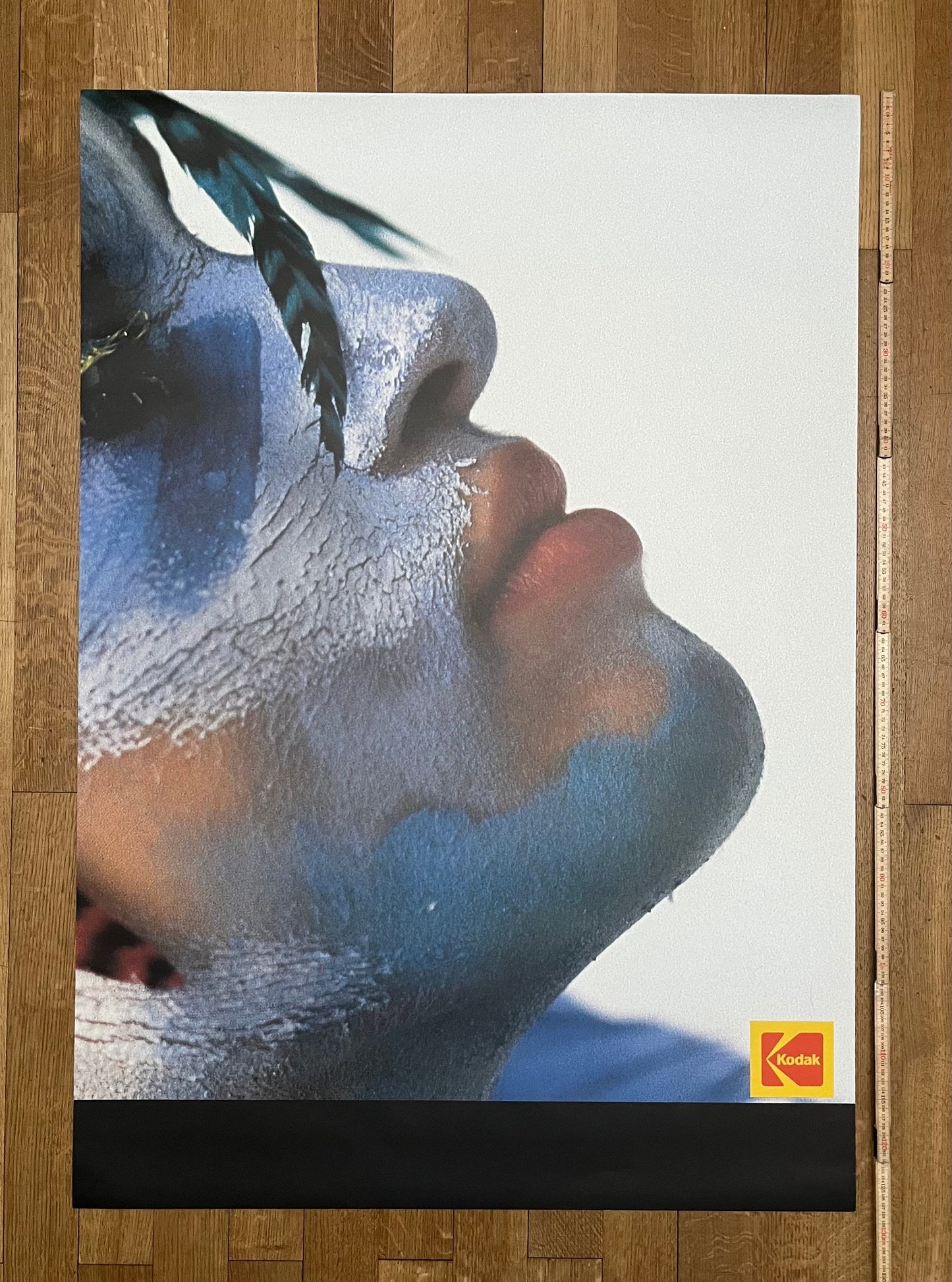 Kodacolor Gold 200 original art poster - 106.3"×50.4" (270×128cm)