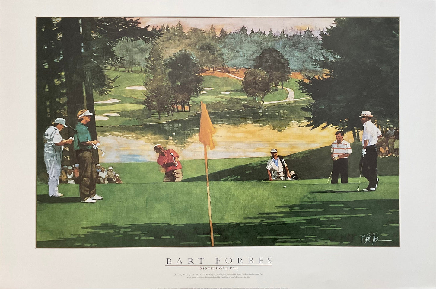 Bart Forbes original art poster - 36.0"×24.0" (91.5×61cm)