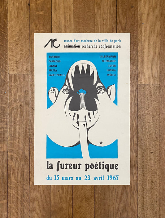 Eugenio Barbieri original art poster - 15.0"×23.6" (38×60cm)