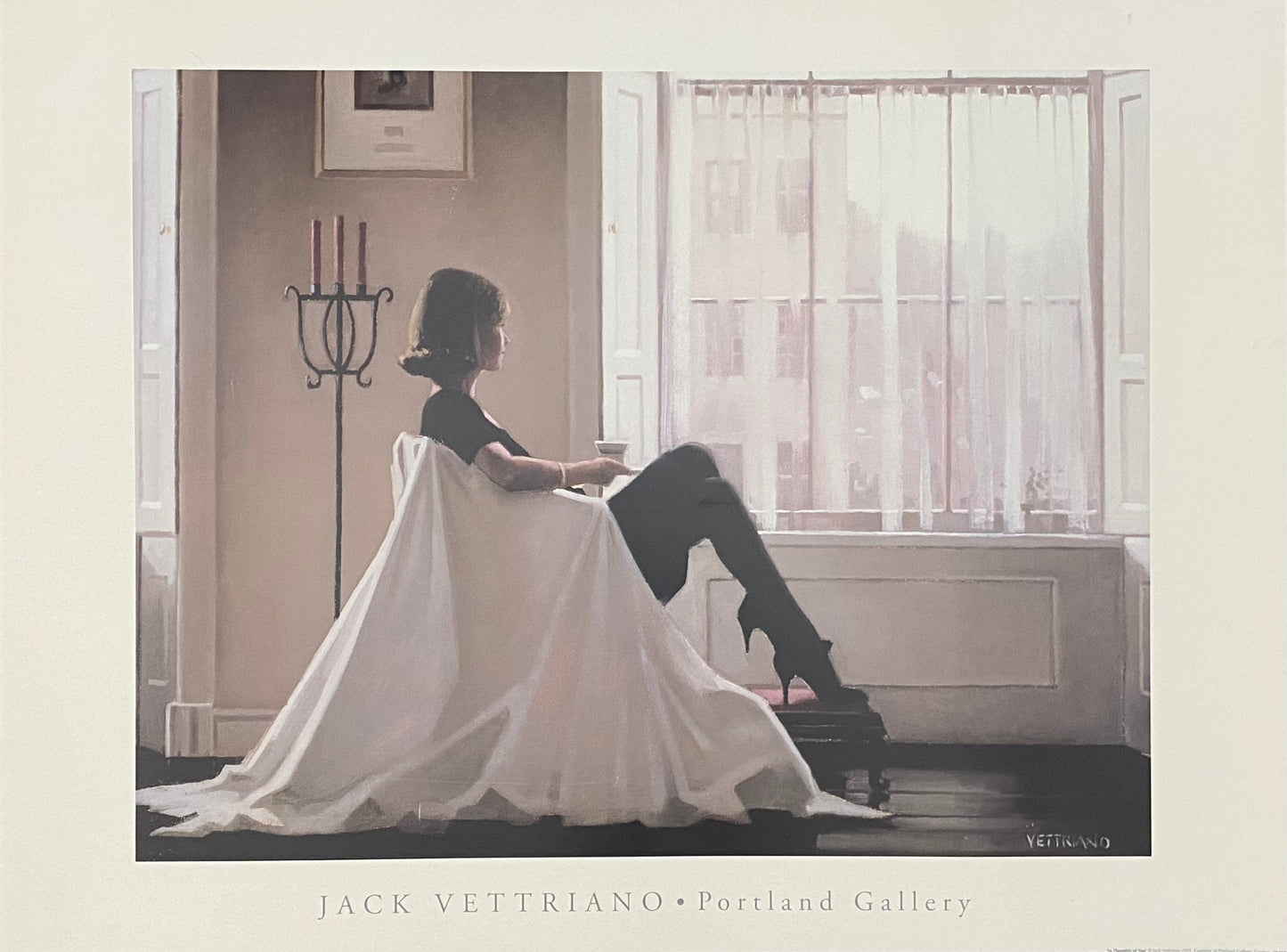 Jack Vettriano original photography poster - 31.5"×23.6" (80×60cm)