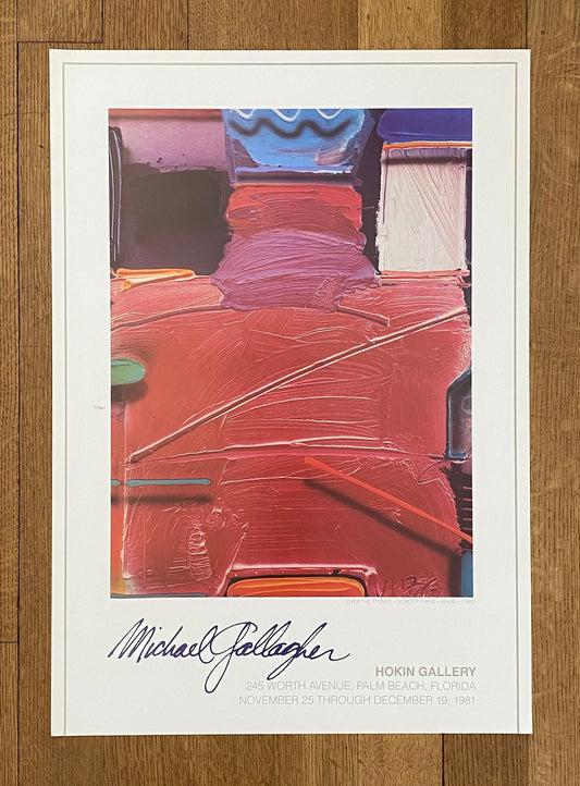 Michael Gallagher original photo poster "Above the Stones" - 19.1"×27.0" (48.5×68.5cm)