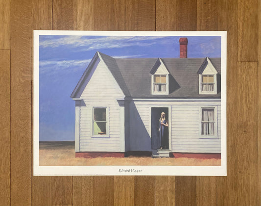 Edward Hopper original art poster - 31.5"×23.6" (80×60cm)
