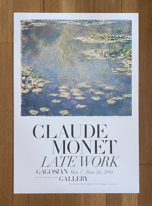 Claude Monet original art poster - 27.0"×39.0" (68.5×99cm)