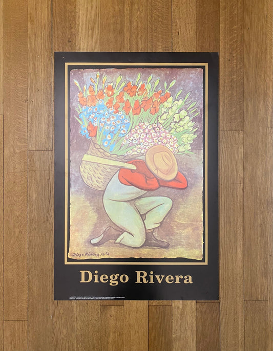 Diego Rivera original art poster - 23.0"×34.6" (58.5×88cm)