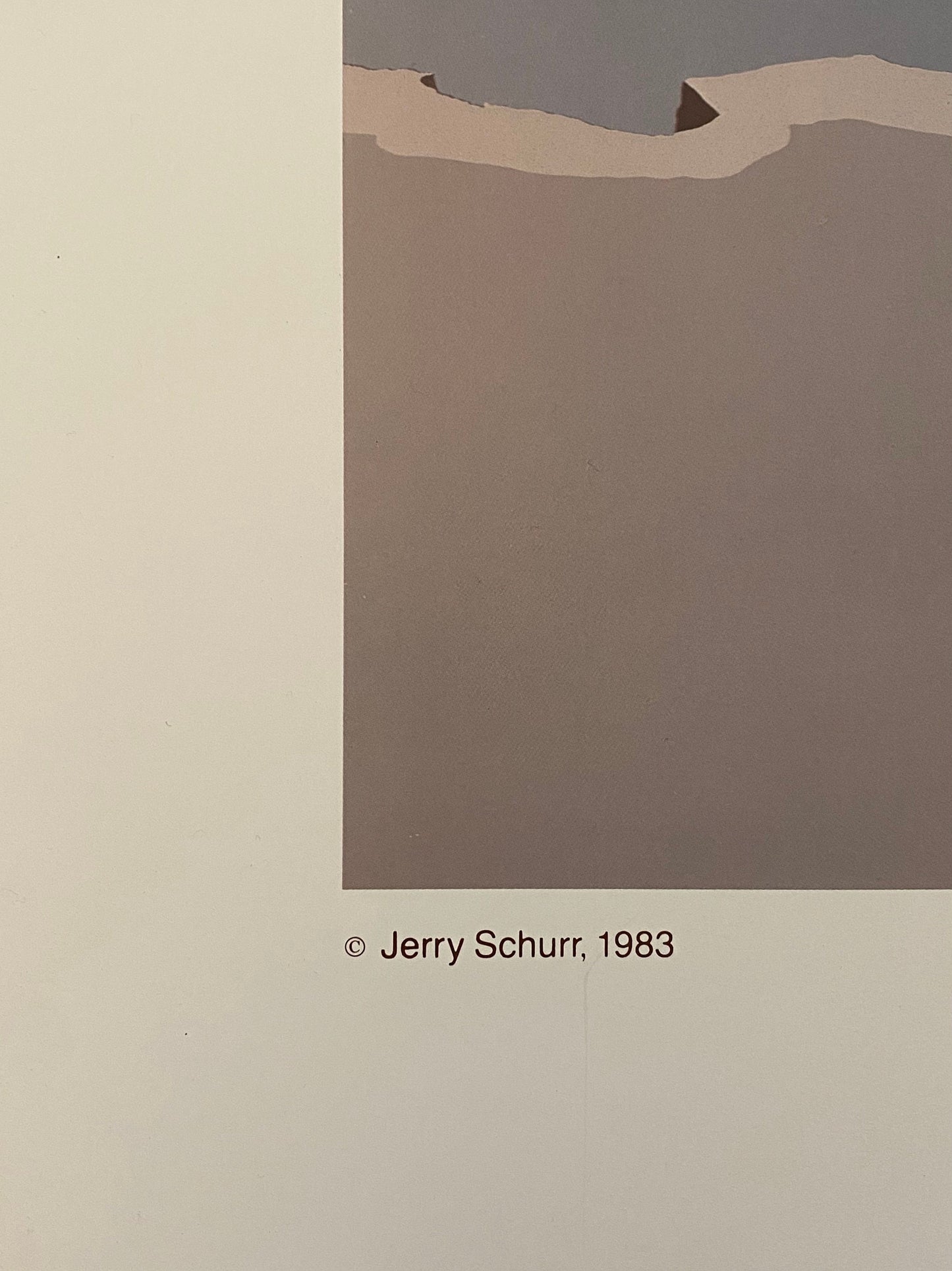 Jerry Schurr original art poster - 24.0"×36.2" (61×92cm)