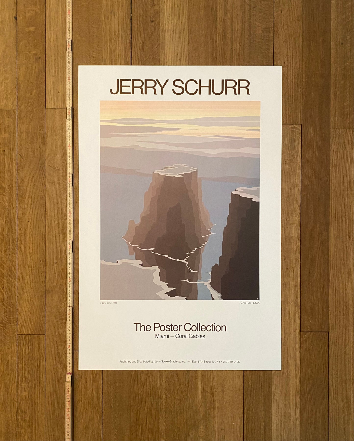 Jerry Schurr original art poster - 24.0"×36.2" (61×92cm)