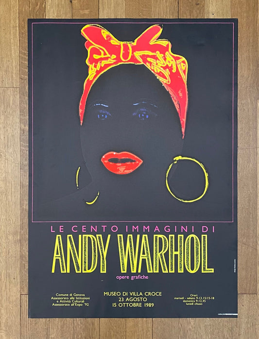 Andy Warhol original art Poster - 26.8"×38.2" (68×97cm)