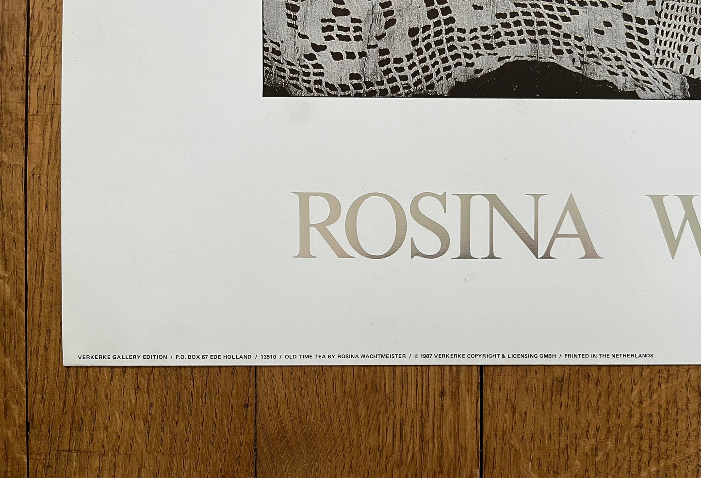 Rosina Wachtmeister original art poster - 28.0"×22.0" (71×56cm)