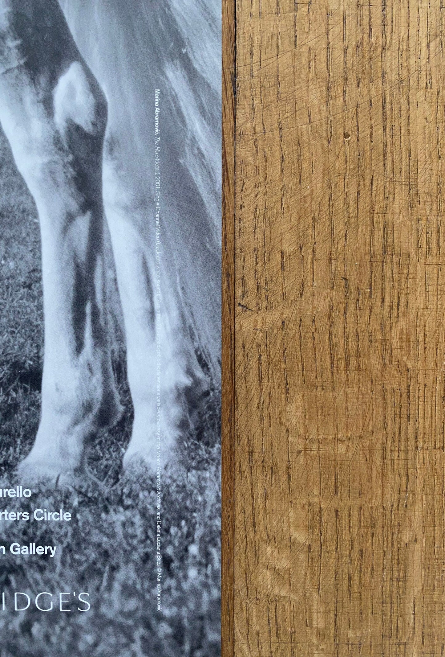 Marina Abramovic original art poster - 20.1"×29.9" (51×76cm)