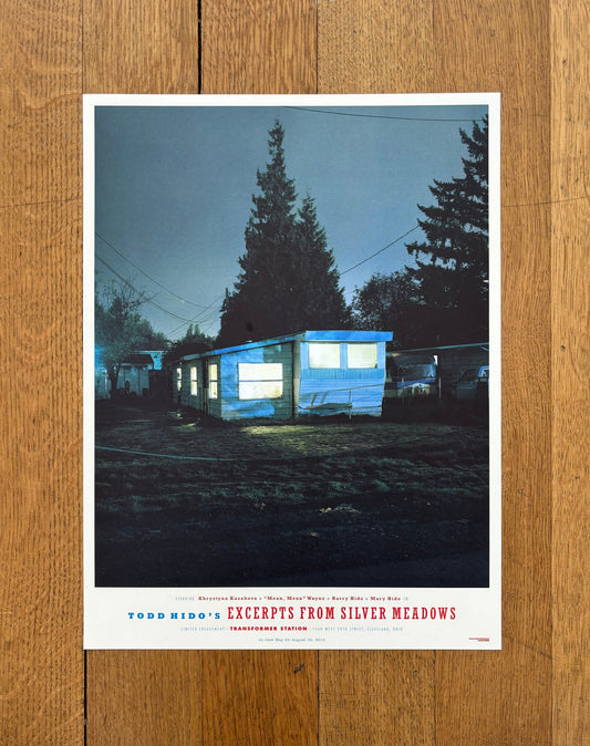 Todd Hido original photography poster - 12.0"×15.9" (30.5×40.5cm)