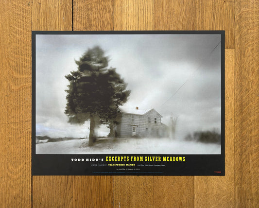 Todd Hido original photography poster - 15.9"×12.0" (40.5×30.5cm)