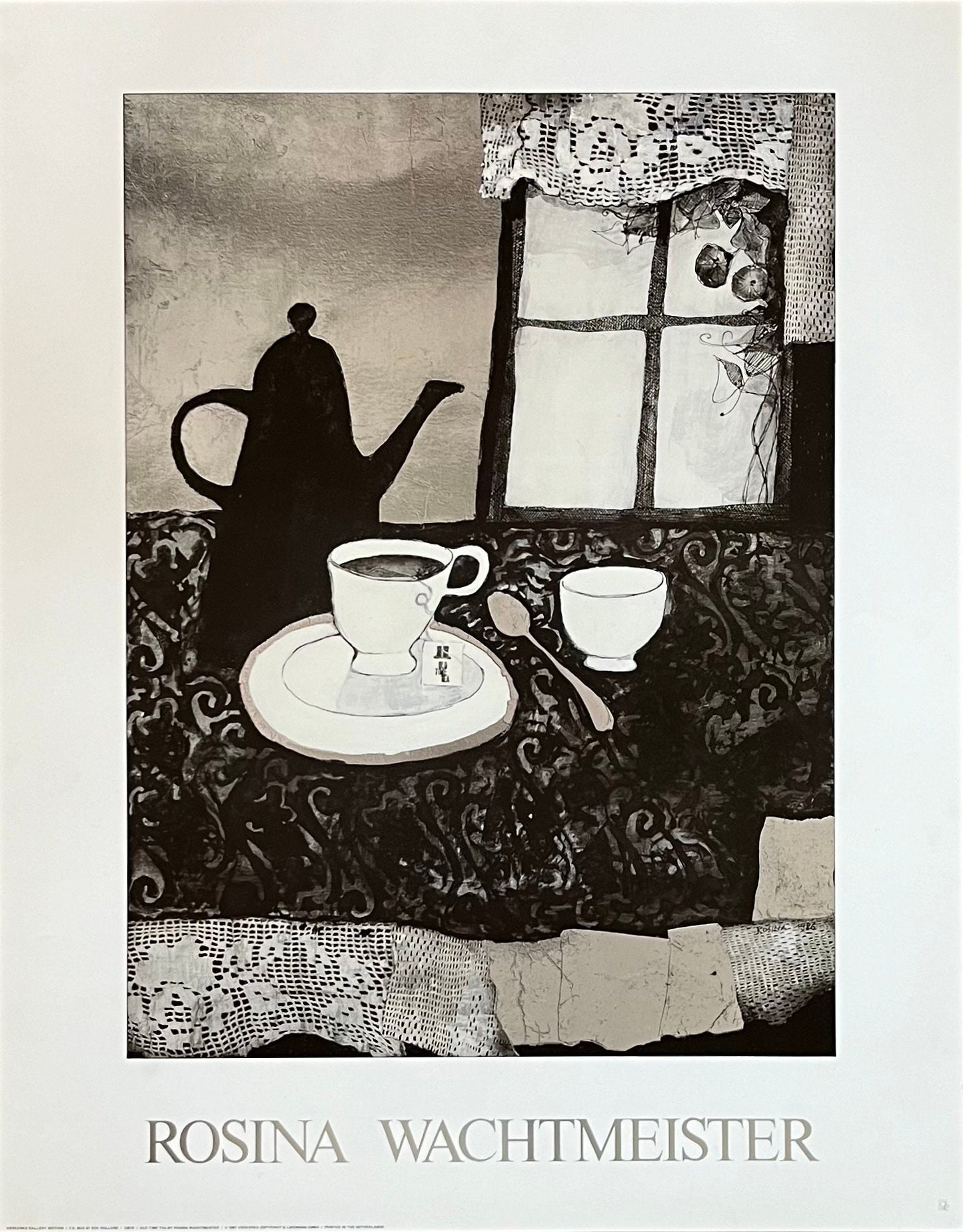 Rosina Wachtmeister original art poster - 28.0"×22.0" (71×56cm)