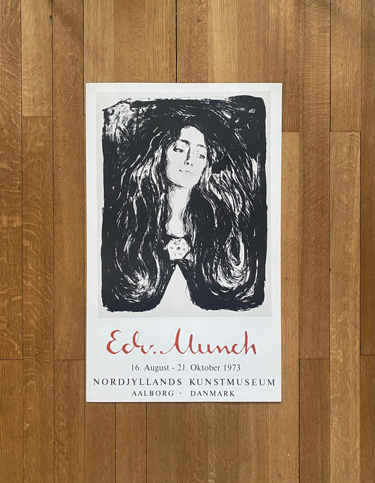 Edvard Munch original art print - 21.5"×35.0" (54.5×89cm)