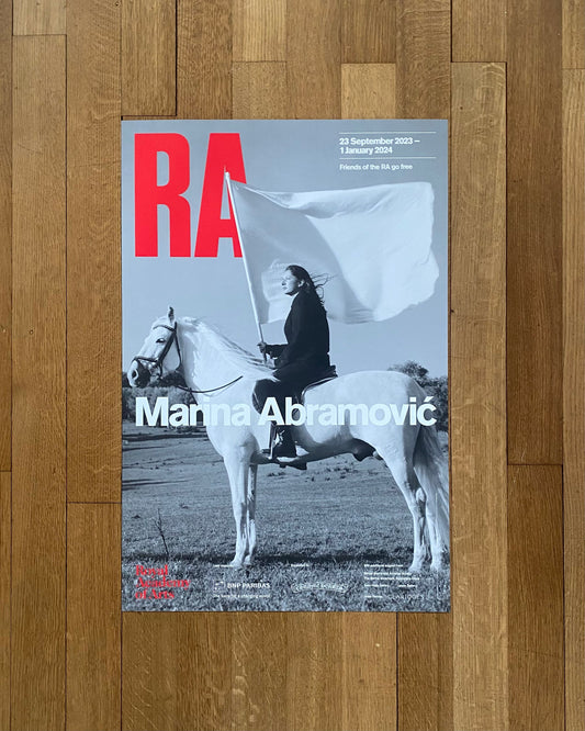 Marina Abramovic original art poster - 20.1"×29.9" (51×76cm)