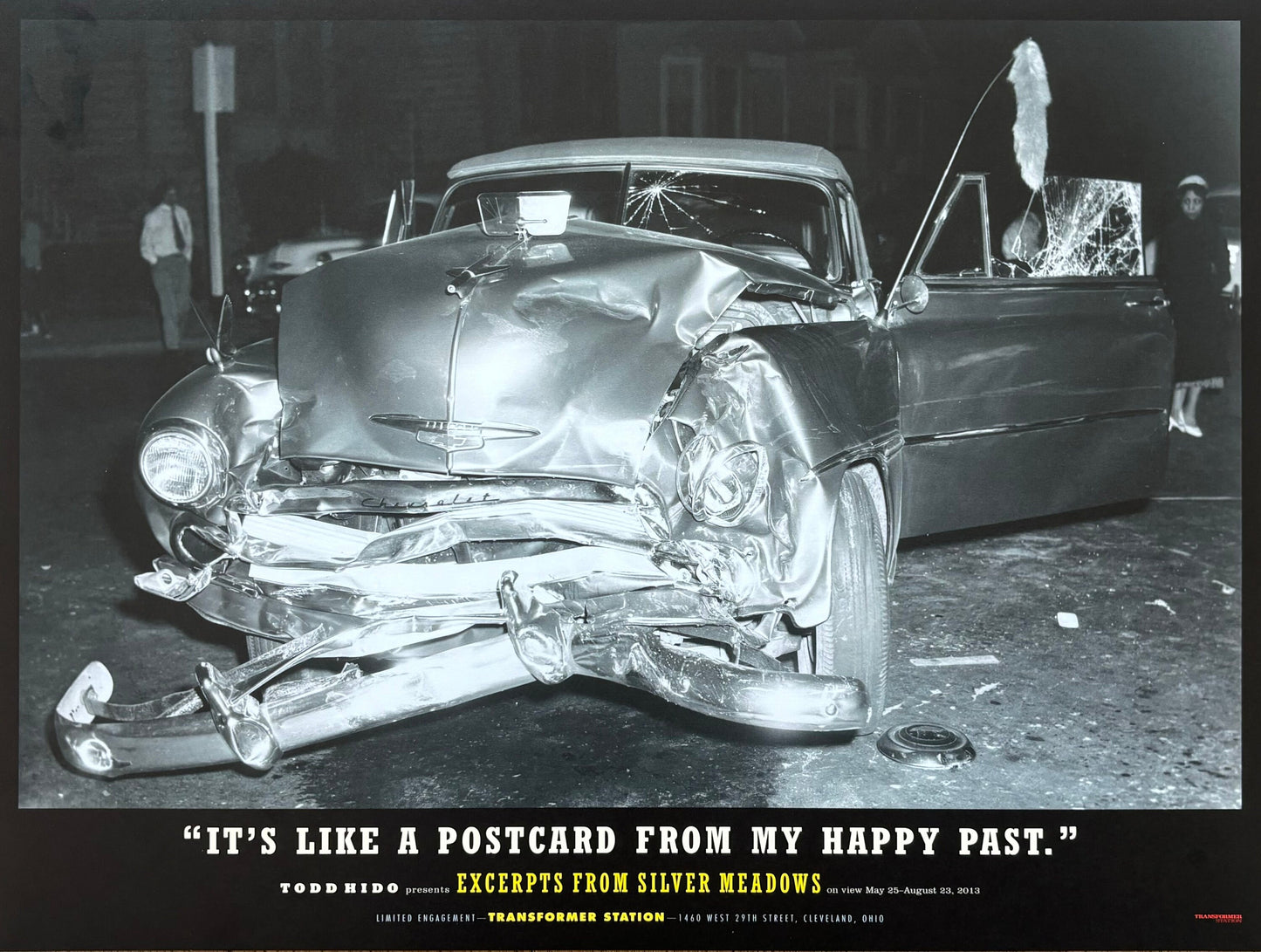 Todd Hido original photography poster - 15.9"×12.0" (40.5×30.5cm)