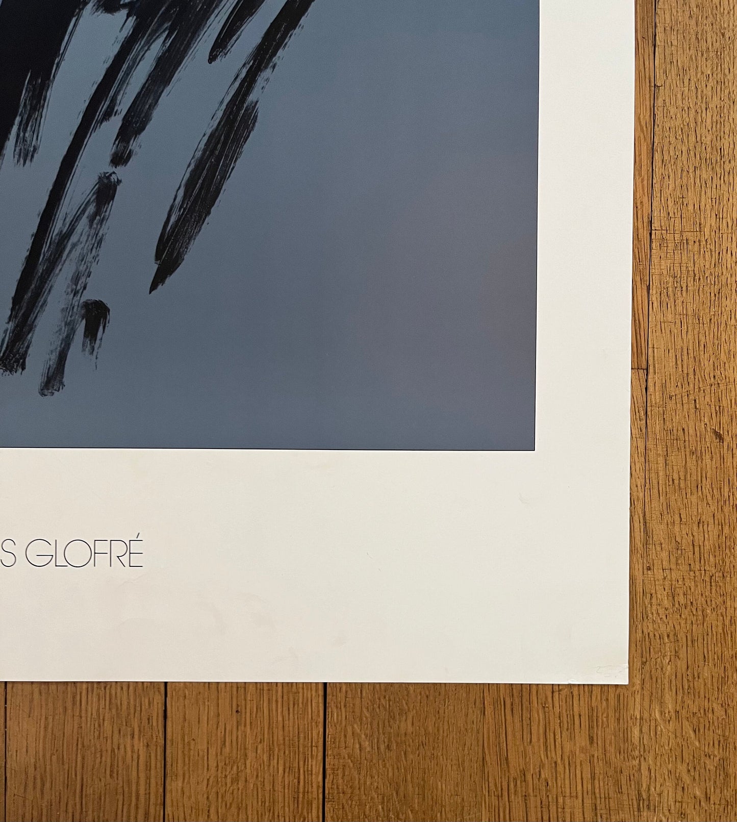 Luis Glofré original art poster - 24.4"×36.6" (62×93cm)