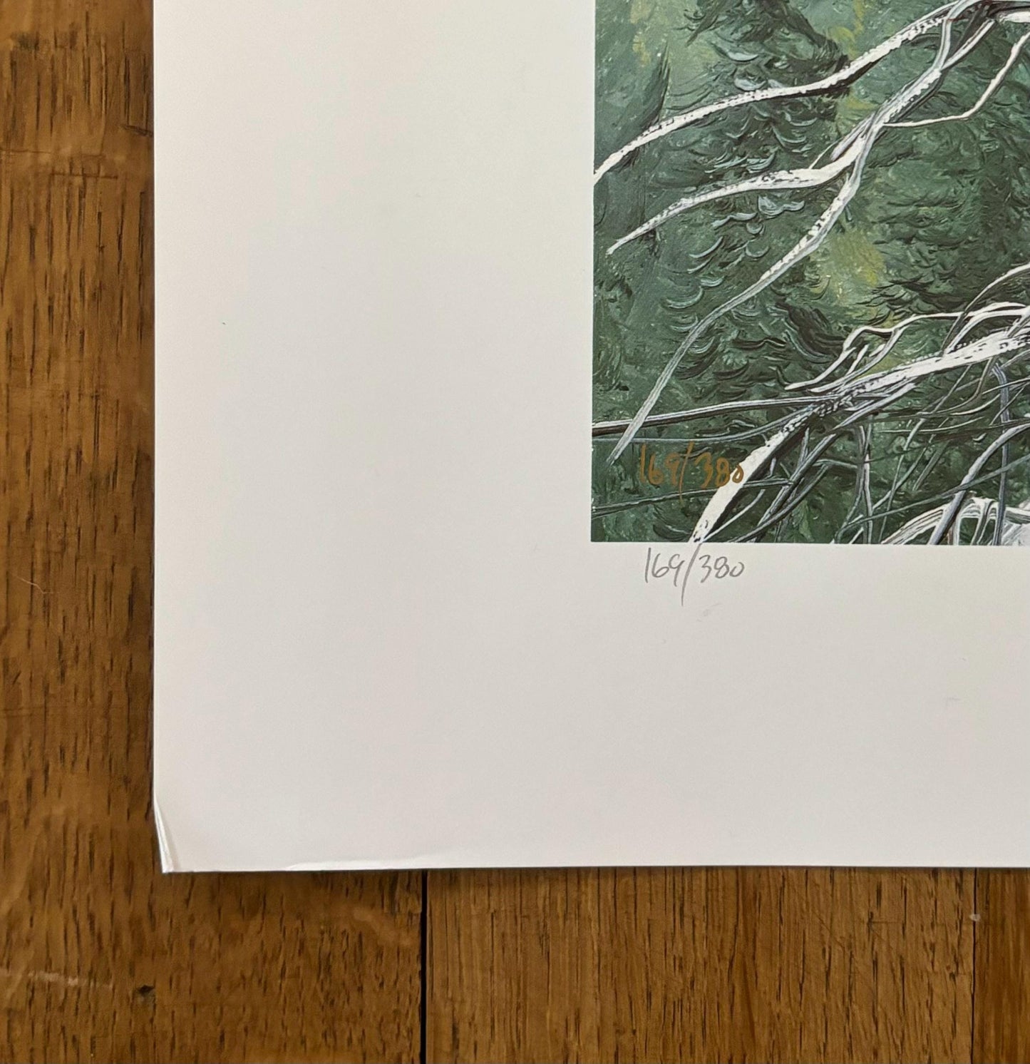 What Waits Below original art poster - 15.0"×28.0" (38×71cm)