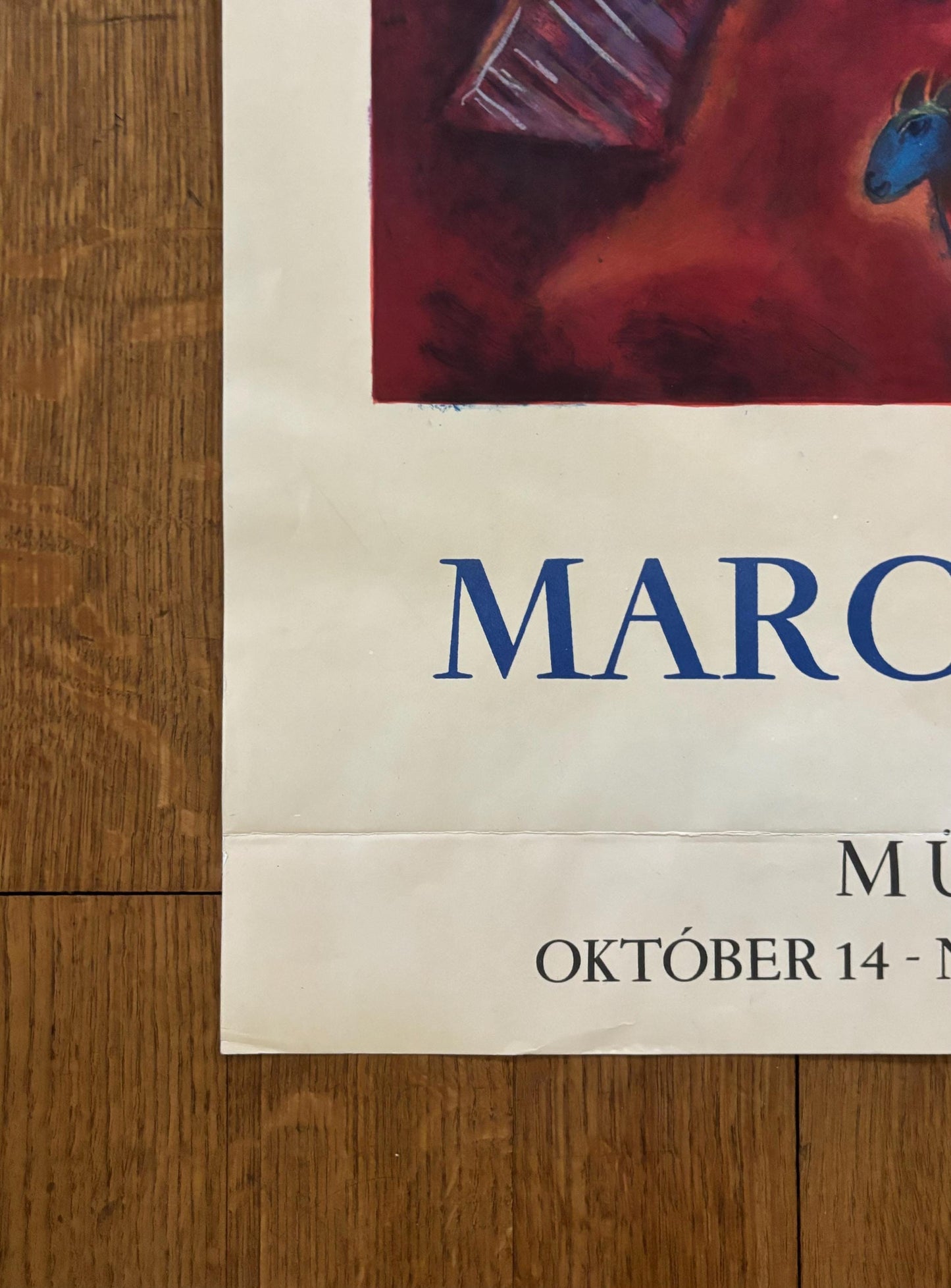 Marc Chagall original art poster - 22.0"×33.9" (56×86cm)