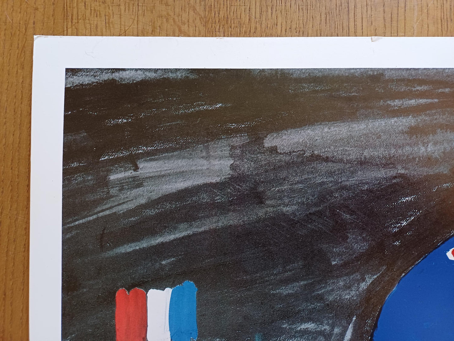 David Hockney original poster used - 31.5"×36.4" (80×92.5cm)